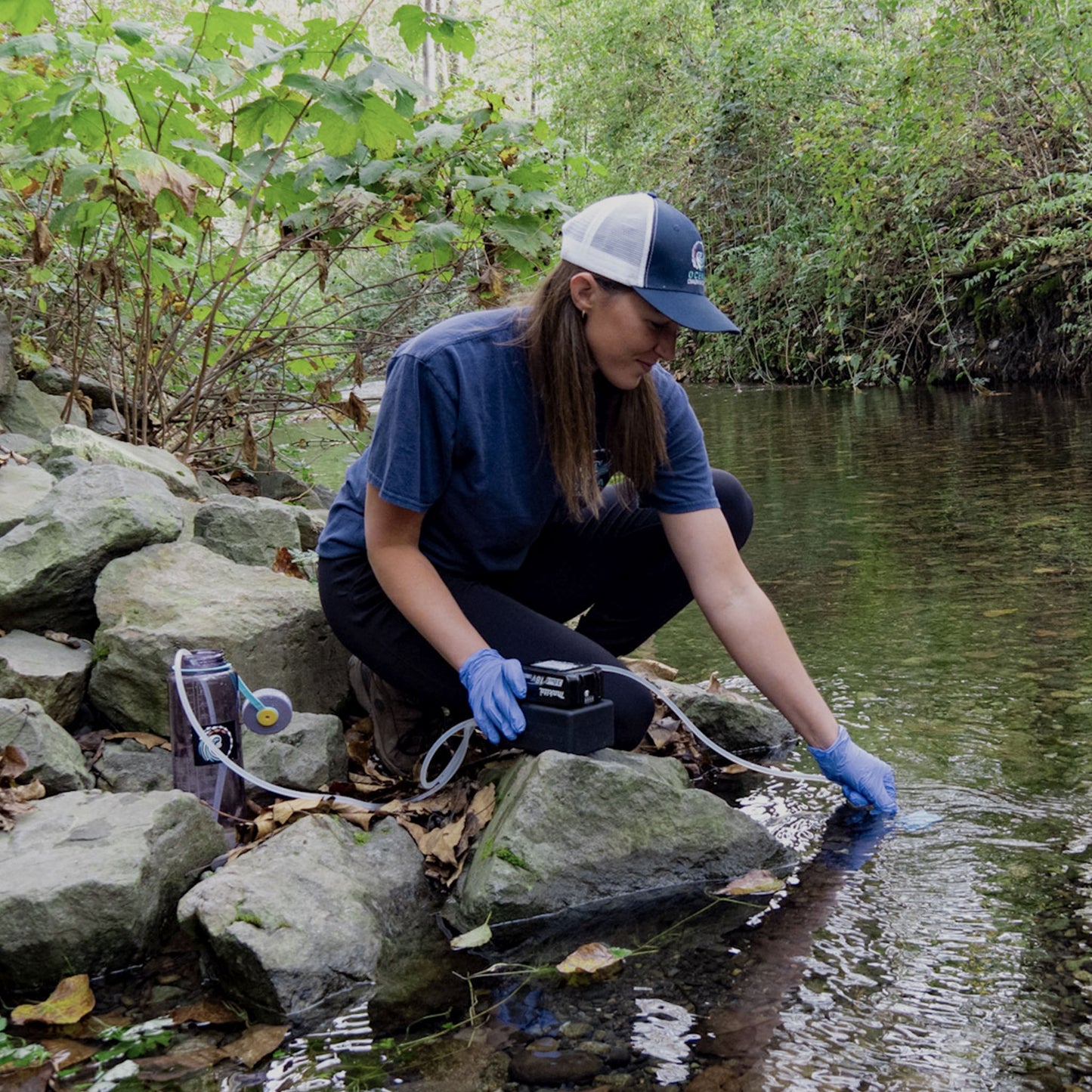 Environmental DNA (eDNA) Surface Sampler