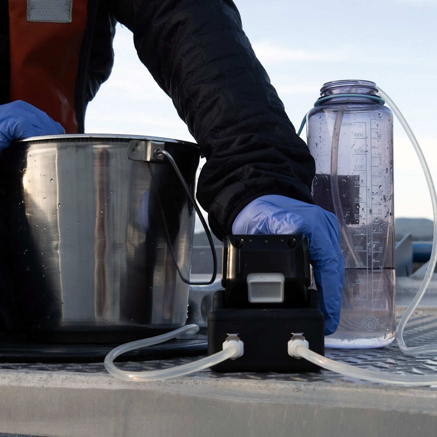 Environmental DNA (eDNA) Surface Sampler