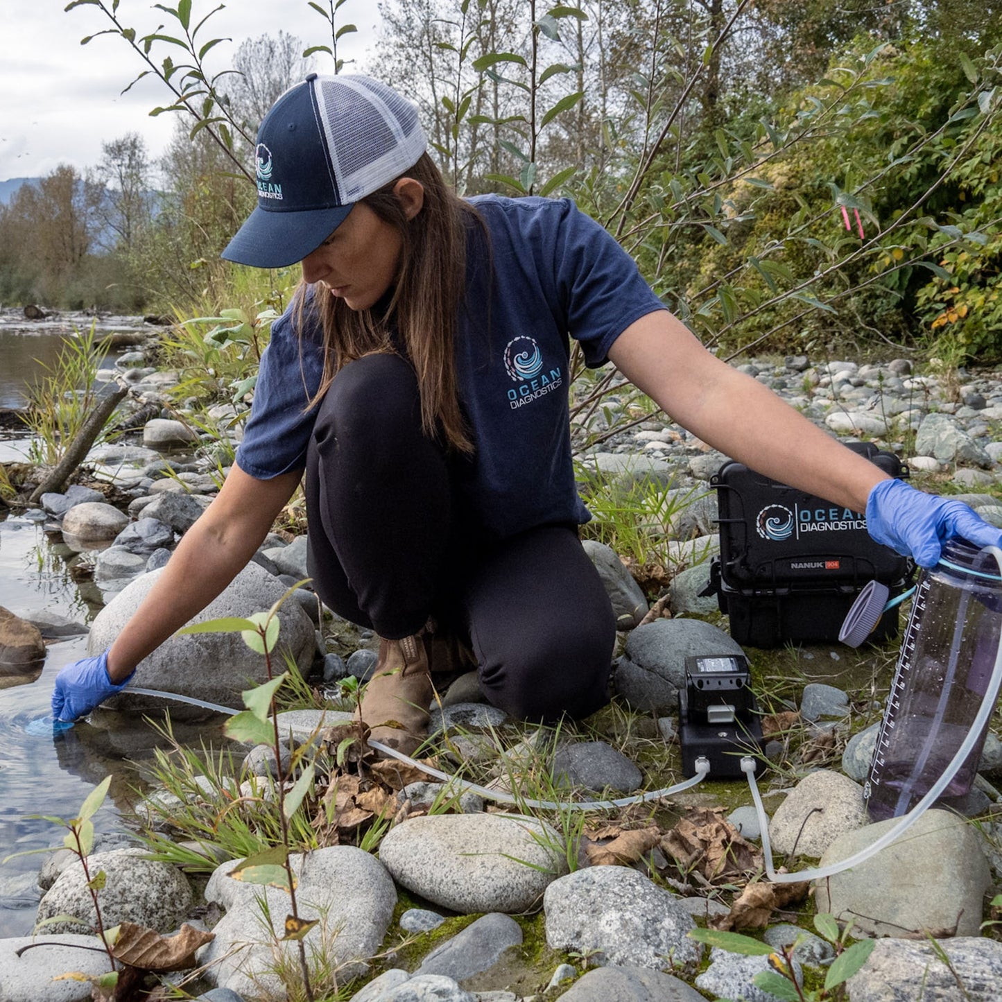 Environmental DNA (eDNA) Surface Sampler